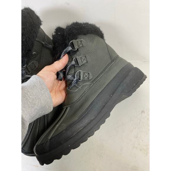 Sperry Maritime Leather Faux Fur Boots 9.5W - Picture 7 of 14